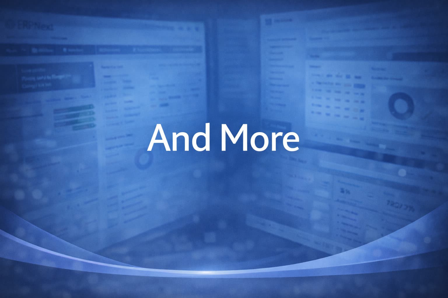 Main interface for project Optimal ERP system